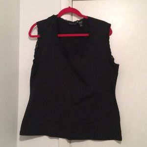 New York & Company black tank top with lace